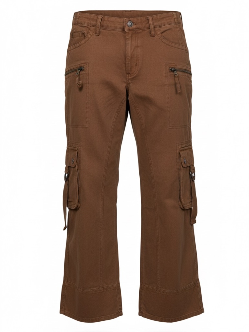 We The Free Low Rise Sedona Cargo Pant Toffee Color Size 6 Straight Leg NWT - Picture 2 of 8